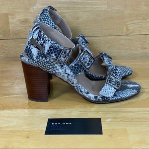 VIONIC Carmel Natural Snakeskin Sandal
